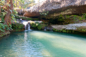 Natural swimming pool of Isalo National Park, Madagascar
