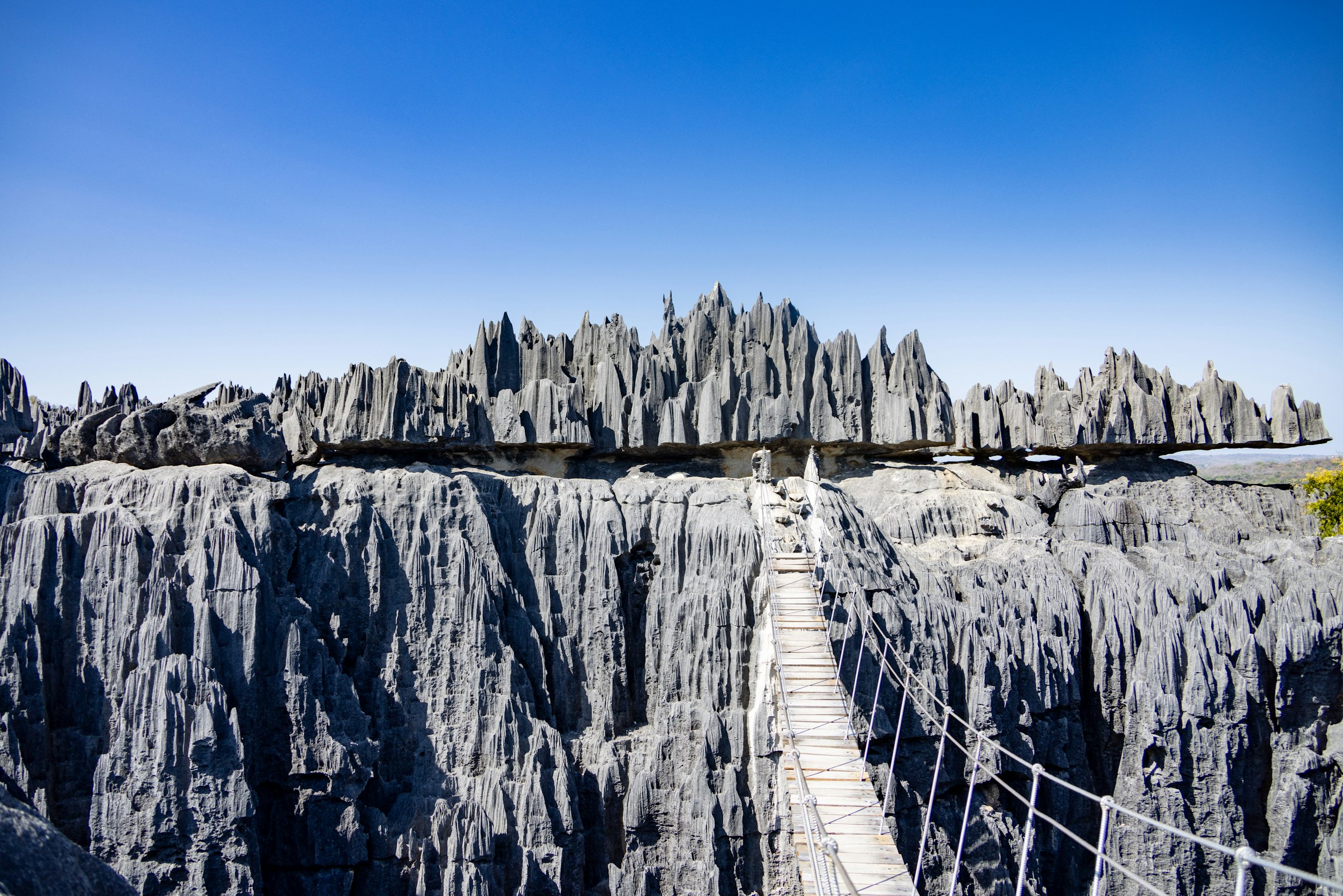 Limestone pinnacles of the Tsingy de Bemaraha